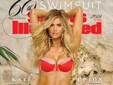 Kate Upton sizzles in return to cover of Sports Illustrated Swimsuit issue