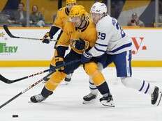 Maple Leafs mess up chance to control Atlantic in upset loss to Nashville