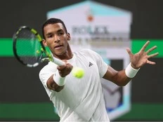 Auger-Aliassime powers past Musetti to reach Shanghai Masters quarterfinals