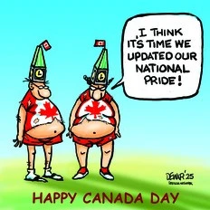Sue Dewar cartoon, July 1, 2025