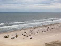 Woman run over by cop as she sunbathed at New Jersey beach