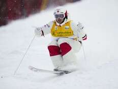 Mikael Kingsbury wins third straight World Cup moguls gold, Vaillancourt claims silver