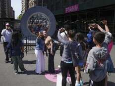 Sidewalk ‘Portal’ linking New York, Dublin by livestream paused after lewd antics