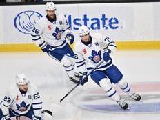 Calder Cup parade on hold for Marlies as Wolves still have bite