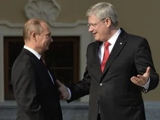 LILLEY: Harper calls Putin an evil 'Bond villain' — and he's right