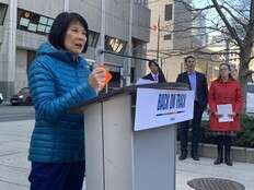 WARMINGTON: Olivia Chow 'wore black' on Oct. 7 to mourn those lost a year ago