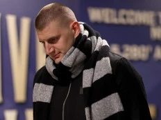 In character: Nuggets big man Nikola Jokic shows up to game dressed like 'Gru' from 'Despicable Me'