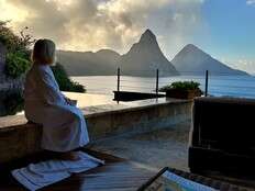 Saint Lucia's luxurious Jade Mountain offers unique romantic island escape