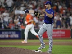 Rangers’ reliever Brock Burke breaks his non-throwing hand after punching a wall