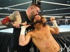 War between Kevin Owens and Sami Zayn nearly steals show at WWE Elimination Chamber