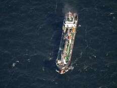 Fire breaks out on oil tanker off Germany’s Baltic Sea coast; 7 crew members rescued