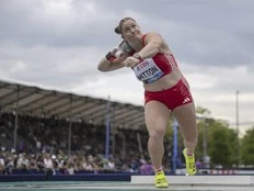Canada’s Sarah Mitton wins women’s shot put at Diamond League final