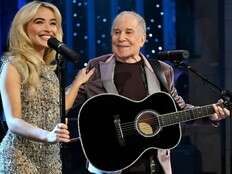 Paul Simon follows SNL 50 Sabrina Carpenter duet with tour announcement