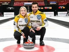 Colton and Kadriana Lott relishing experience of representing Canada together in mixed doubles curling  