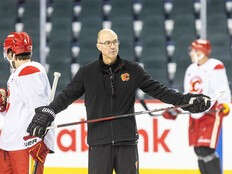 One hundred games in, how head coach Ryan Huska is making his mark on the Flames