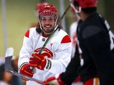 Ryan Lomberg has admiration of Flames’ all-time tough guys: ‘How do you not cheer for him?’