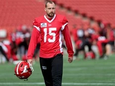 Day 11 of Calgary Stampeders main camp: Punter Mark Vassett faces new challenge