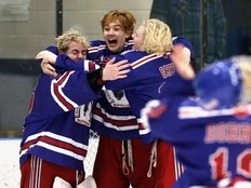 Caleb Matthews shines again as Calgary Buffaloes improve to 2-0 at Telus Cup