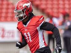 Stampeders end practice early after Malik Henry suffers serious-looking injury