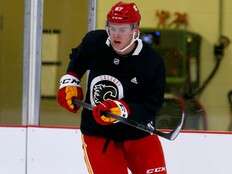 Flames can keep close tabs on tall Swedish prospect Axel Hurtig