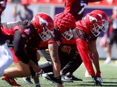 Elks bring booming run game to McMahon for Labour Day Classic against Stampeders