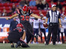 Robo-kicker René Paredes returning to Stampeders after signing two-year deal