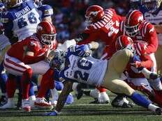 Stamps 'answer the bell' to win physical overtime thriller over Bombers