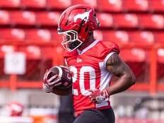 Running back Peyton Logan takes on major workload for Stampeders