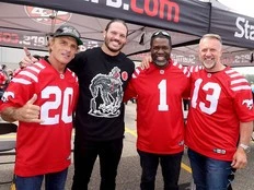 Look who came to town: In photos, Calgary Stampeders kick off 2025 CFL season with alumni — and a win