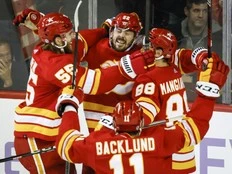 ‘THE MUFFIN MAN’: Despite MacKenzie Weegar’s scoring success, Flames teammates chirp on