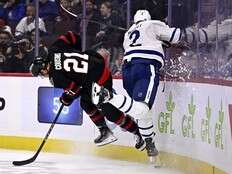 Senators down Leafs in preseason action