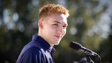 Canadiens' Lane Hutson walks back father's comments about U.S. Olympic snub
