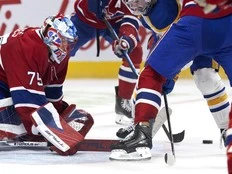 About Last Night: Slafkovsky bests Thompson in battle of the big men