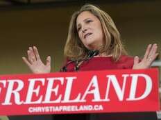 Terry Newman: Chrystia Freeland proves she's unfit to lead