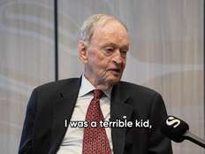 FIRST READING: Jean Chrétien, 91, tells young people to get married, dress better