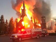 Terry Newman: 592 churches burned in 12 years. Liberals don't give a damn