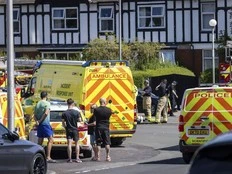 At least 8 hurt including children in stabbings in England: 'It's like something from America'