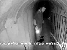 New video of Hamas leader hiding in terror tunnel released by IDF