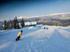 Top three ski resorts in Canada