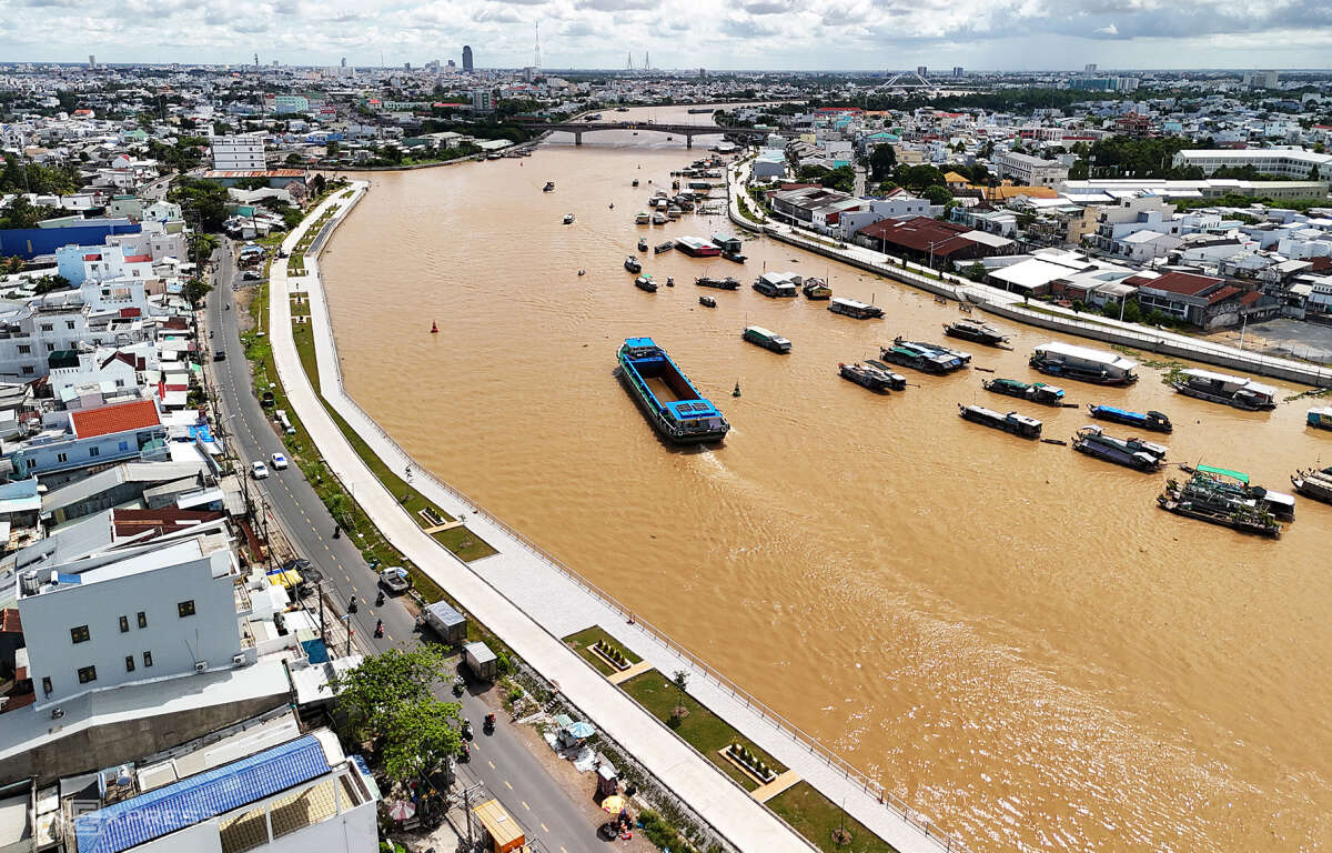 Âu thuyền, hồ điều hòa chống ngập cho trung tâm Cần Thơ