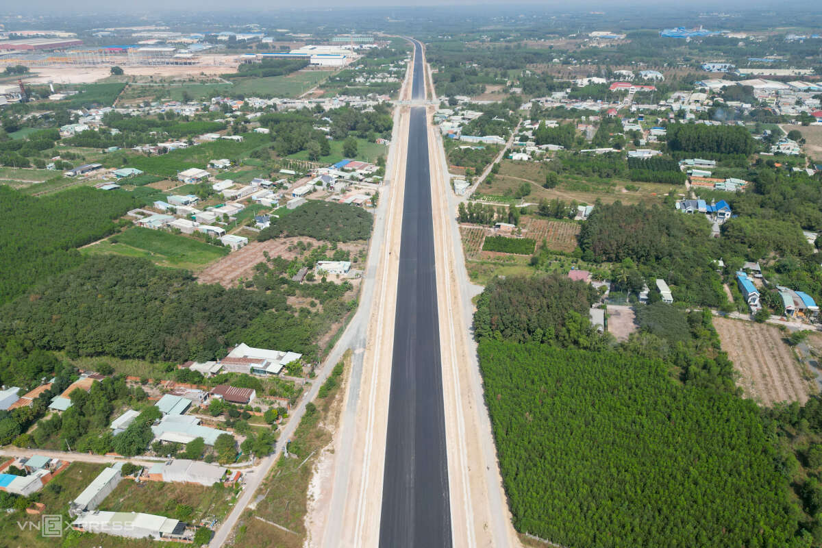 Hình dáng cao tốc Biên Hòa - Vũng Tàu