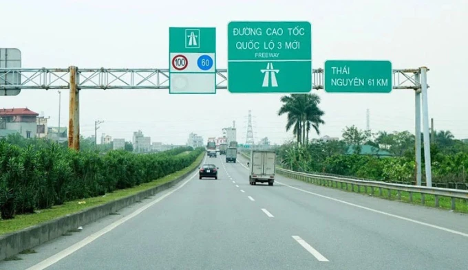 Cao tốc Hà Nội - Thái Nguyên có thể được mở rộng 6 làn xe