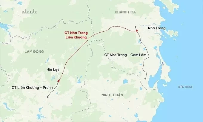 Đề xuất hơn 25.000 tỷ đồng xây cao tốc Nha Trang - Đà Lạt