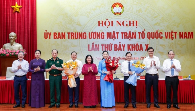 Mặt trận Tổ quốc Việt Nam có thêm 3 Phó chủ tịch
