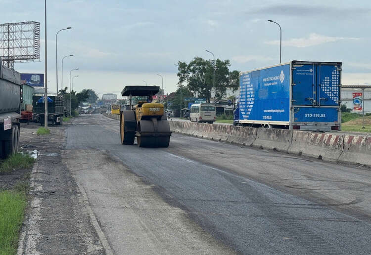 Hoàn thành sửa chữa đoạn quốc lộ 51 dày đặc hư hỏng