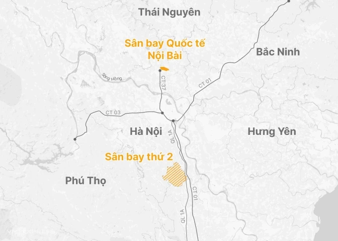 Hà Nội quy hoạch sân bay thứ hai