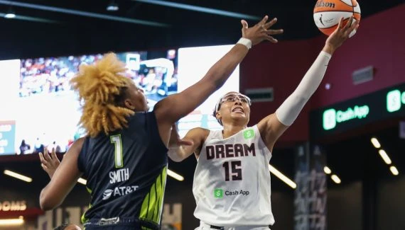 Allisha Gray sort le grand jeu pour enfoncer les Wings