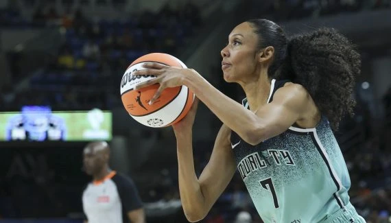 Marine Johannès et le New York Liberty battent le record de 3-points sur un match WNBA