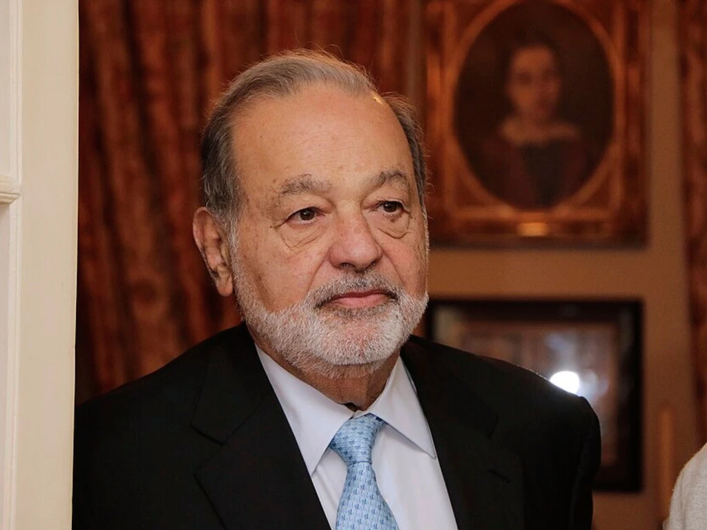 Carlos Slim, dueño de Telmex y Telcel: 