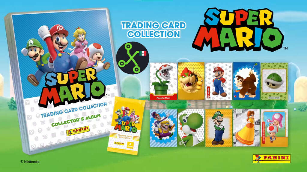 Cartas coleccionables de Super Mario llegaron a México: precio y disponibilidad del nuevo producto de Panini y Nintendo